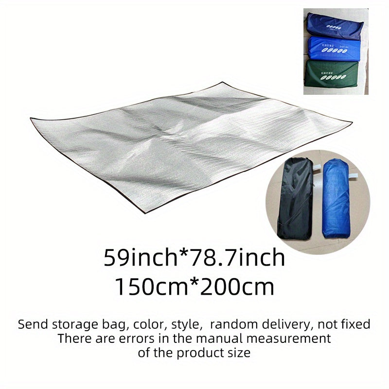 Thickened Aluminum Film Mat for Picnics Camping Tents