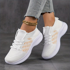 Women's Breathable Running Shoes Lightweight Non slip Leisure Shoes