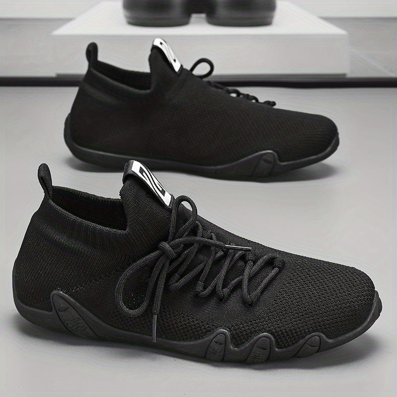 Men's Lace-Up Slip-On Sock Sneakers