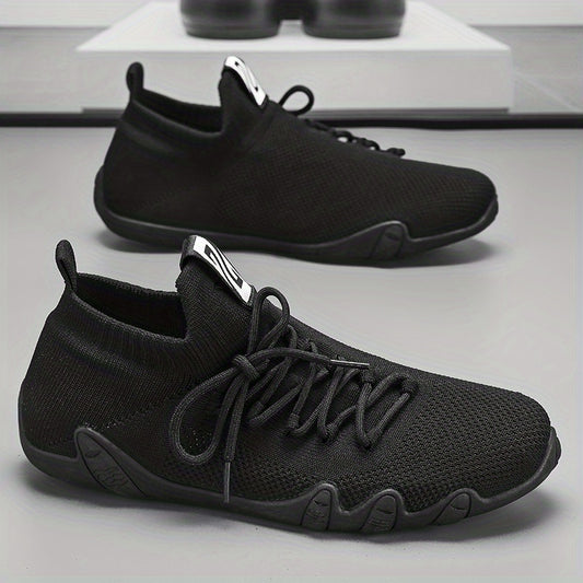 Men's Lace-Up Slip-On Sock Sneakers