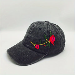 Vintage Patched Embroidered Baseball Cap for Men Women