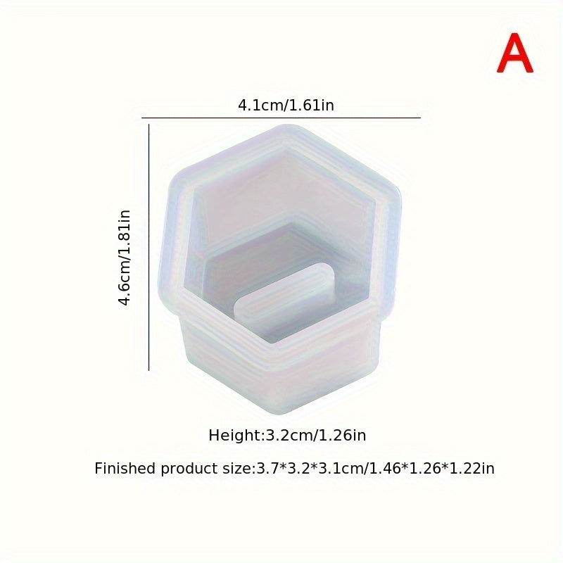 Silicone Rings Holder Mold for DIY Resin Jewelry Box Making