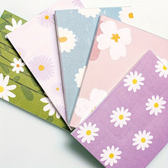 5pcs Mini Creative Notepads 30 Pages Each - 150 Pages in 5 Styles