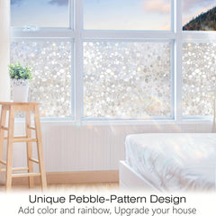 Privacy Window Film Decorative UV Blocking Cling Coverings