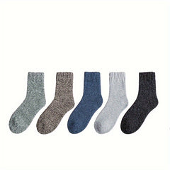 Thickened Warm Winter Crew Socks 1 Pair 5 Pairs