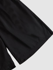 Men's Casual Elastic Waist Drawstring Shorts