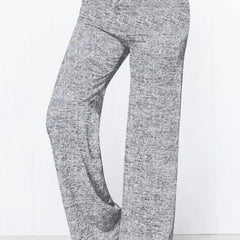 Solid Drawstring Straight Leg Pants Casual Loose Pants For Spring & Fall