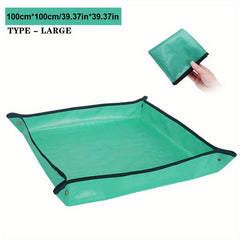 1pc Planting Mat PE Gardening Potting Mat Waterproof Foldable Plant Pad