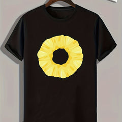 Tropical Pineapple Men's Tee for Summer Fun