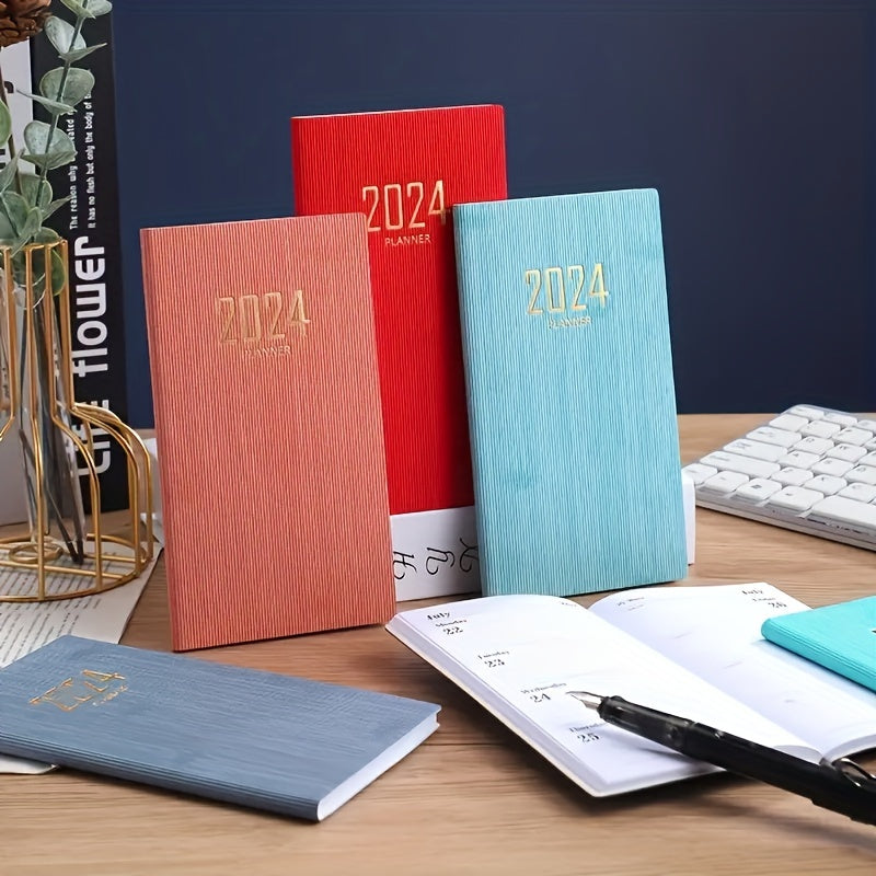 A6 English Daily Planner Notebook - Time Efficiency Management