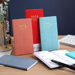 A6 English Daily Planner Notebook - Time Efficiency Management
