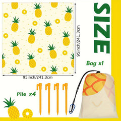 Waterproof Beach Blanket Oversized- Lightweight Portable Picnic Blanket