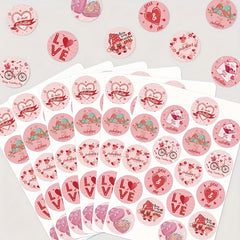 72pcs Party Decoration Sticker Gift Seal Envelope Seal