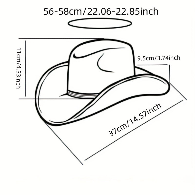 Graffiti Print Cowboy Hat Unisex Block Straw Jazz Hat Red Fedora Cap