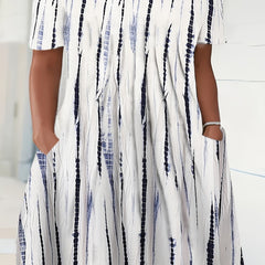 Boho Tee Dress with Pockets
