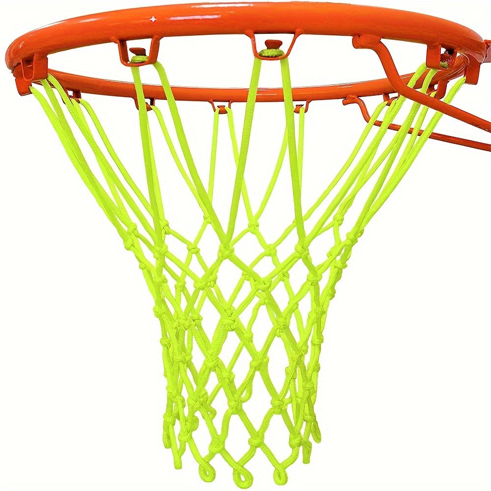 Luminous Basketball Net Night Light Solar Energy Nylon Outdoor Portable