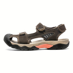 Men's Breathable Closed Toe Sandals Non Slip Beach Shoes