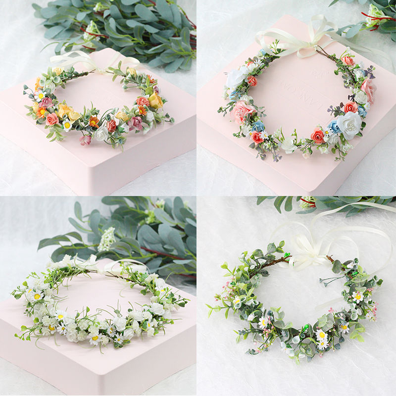 Fairy Themed Photo Props Garland Headdress Christmas Halloween Gift