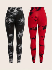 Tie Dye Yoga Pants High Stretch Leggings Women's Activewear