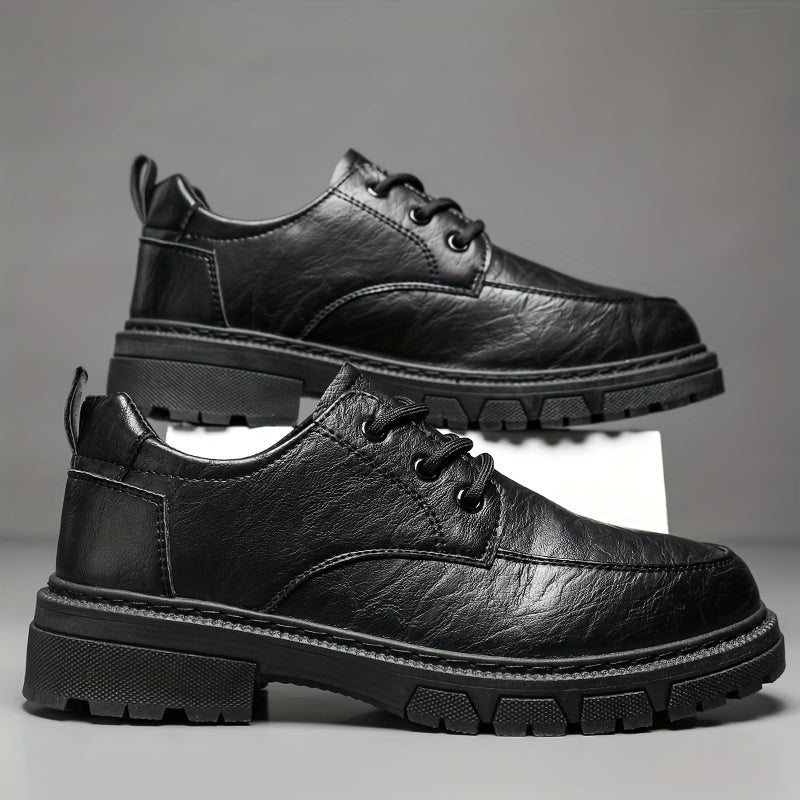Men's Classic Faux Leather Shoes Wear-resistant Non Slip