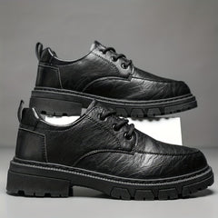 Men's Classic Faux Leather Shoes Wear-resistant Non Slip
