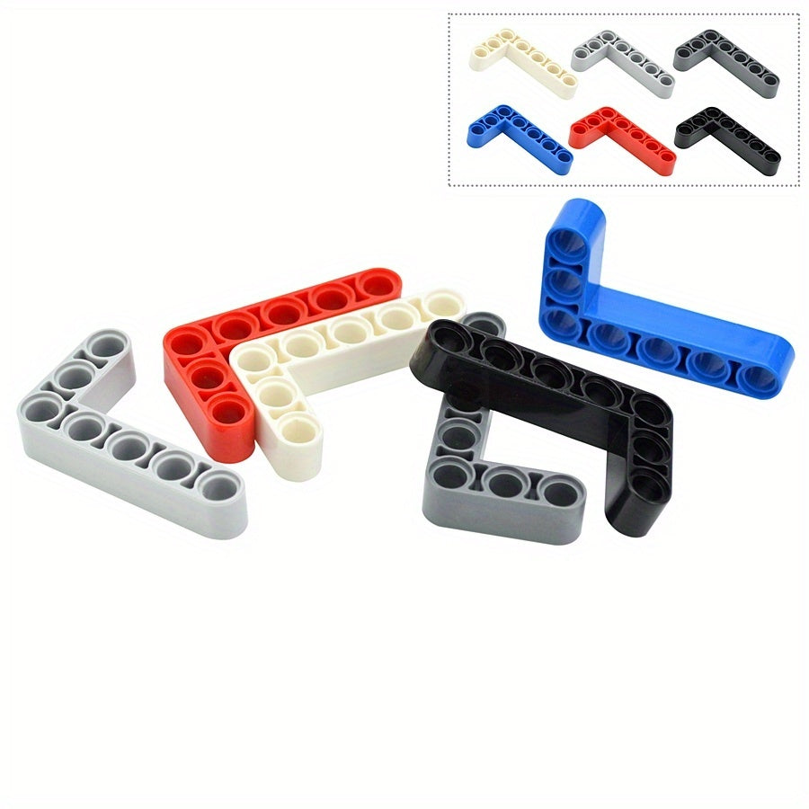 10pcs DIY 3x5 L Arm Hole Bracket MOC Building Blocks Accessories