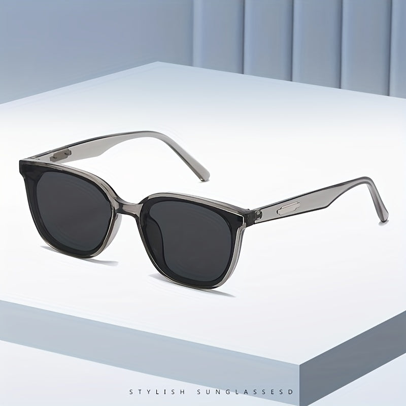 Men's Square Frame Sunglasses UV Protection
