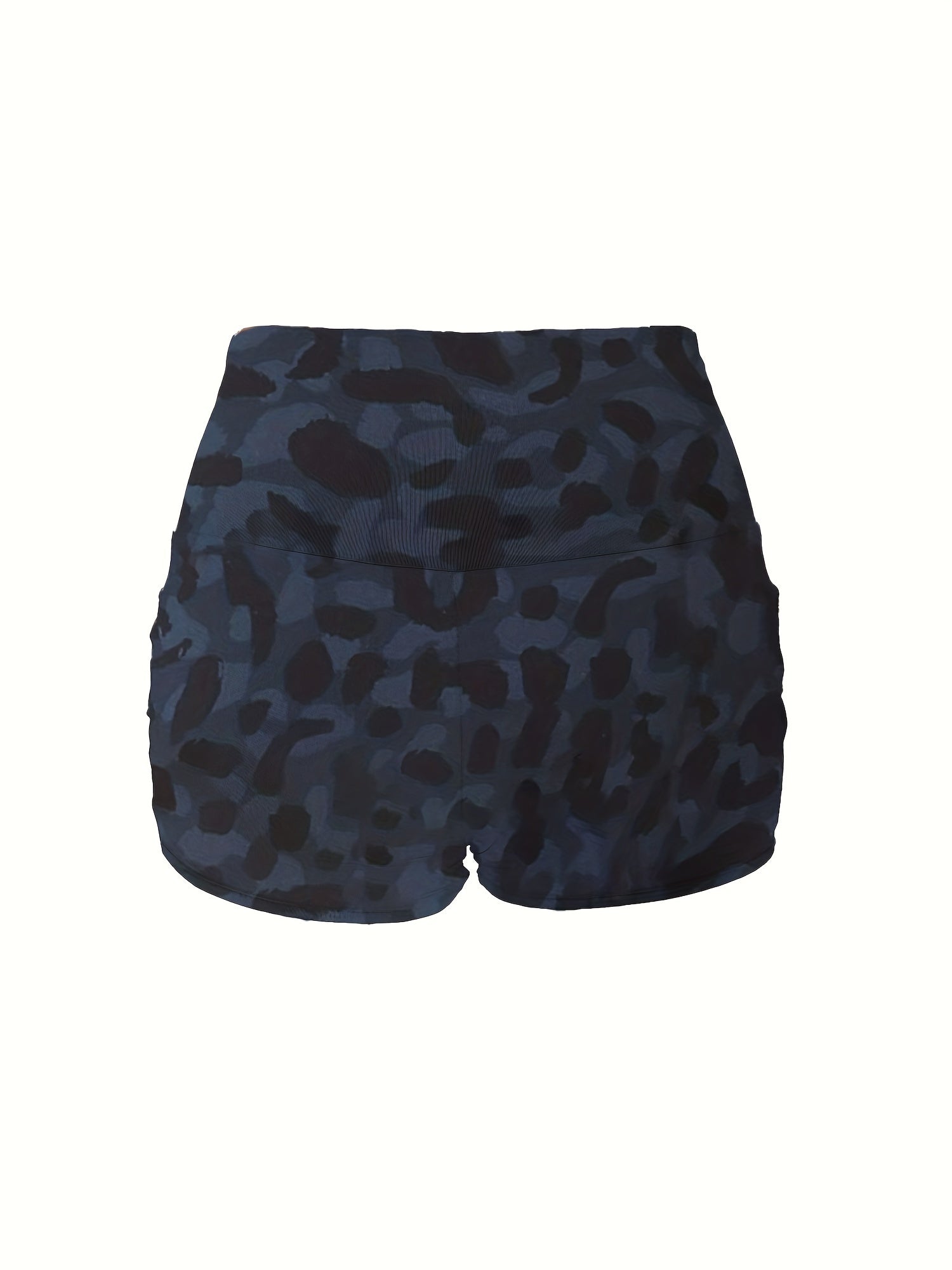 Print Cutout Side Shorts Casual Shorts for Spring & Summer