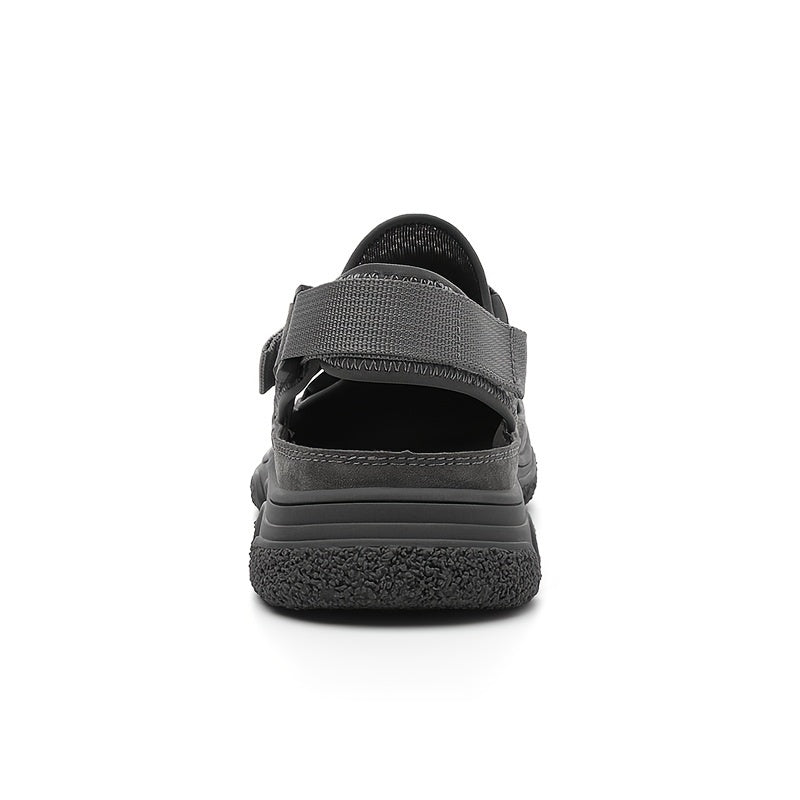 Men Non Slip Sandals Durable Quick Dry Closed Toe Beach Shoes Summer