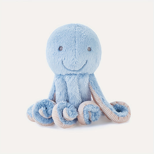 Festive Octopus Plush Toy Smile Soft Fluffy Stuffed Animal Perfect Chri...