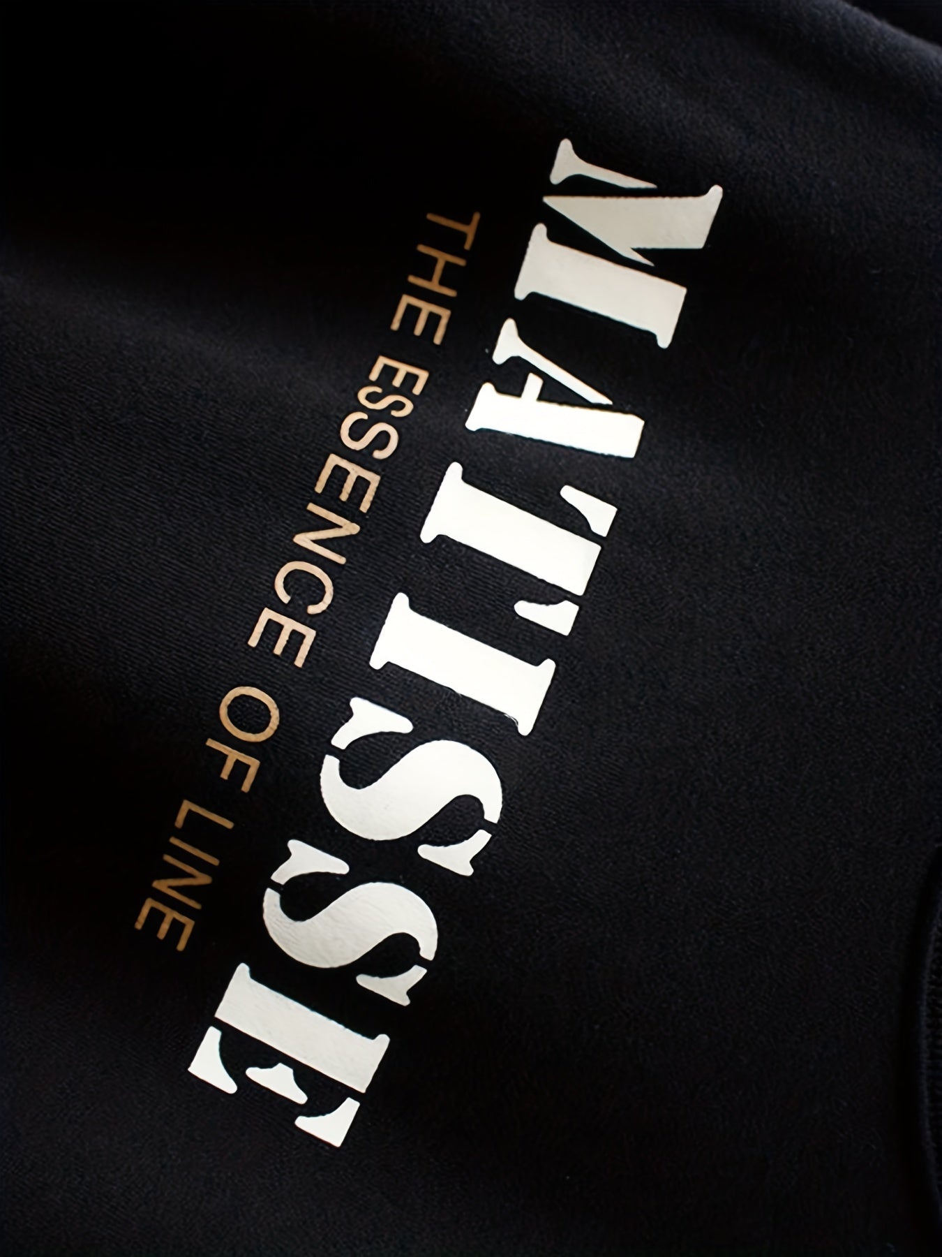 Letter Print Split Back Pullover Sweatshirt for Women
