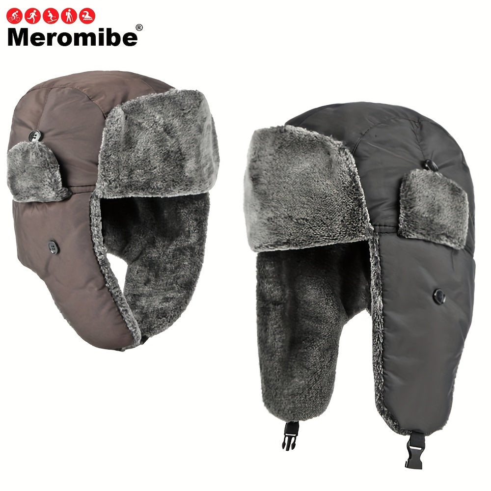 Winter Thicker Fleece Windproof Thermal Balaclava Face Mask Cap