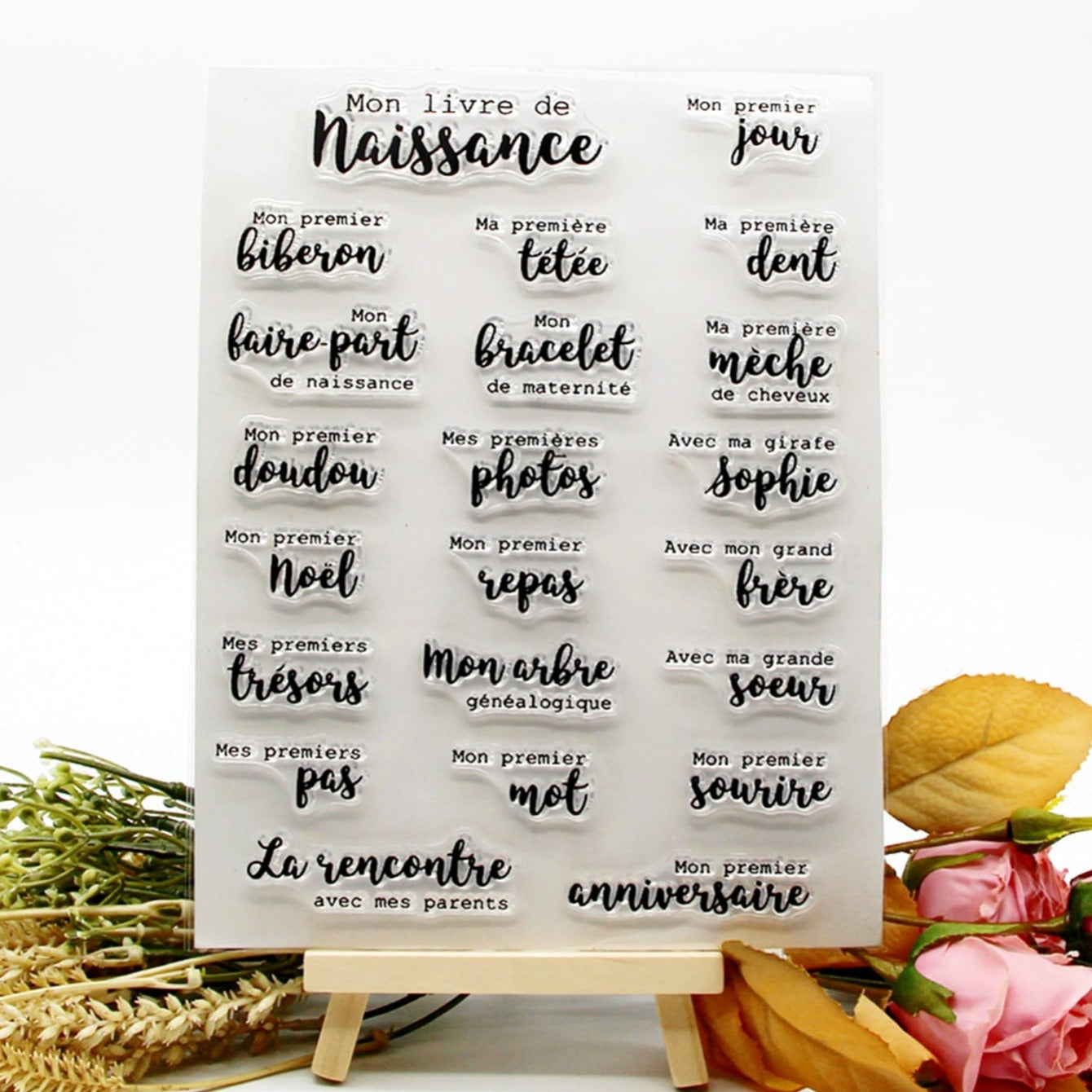 Silicone Transparent Stamp Seal Cartoon Stationery Seal Stamps