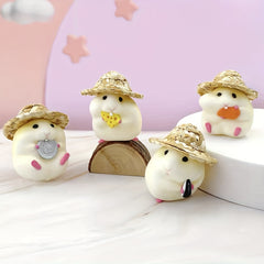 Hamster Car Decoration Window Edge Car Interior Accessories Mouse Doll