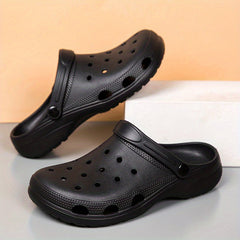 Women's Colorful Platform Clogs Slip On Soft Sole Home Shoes