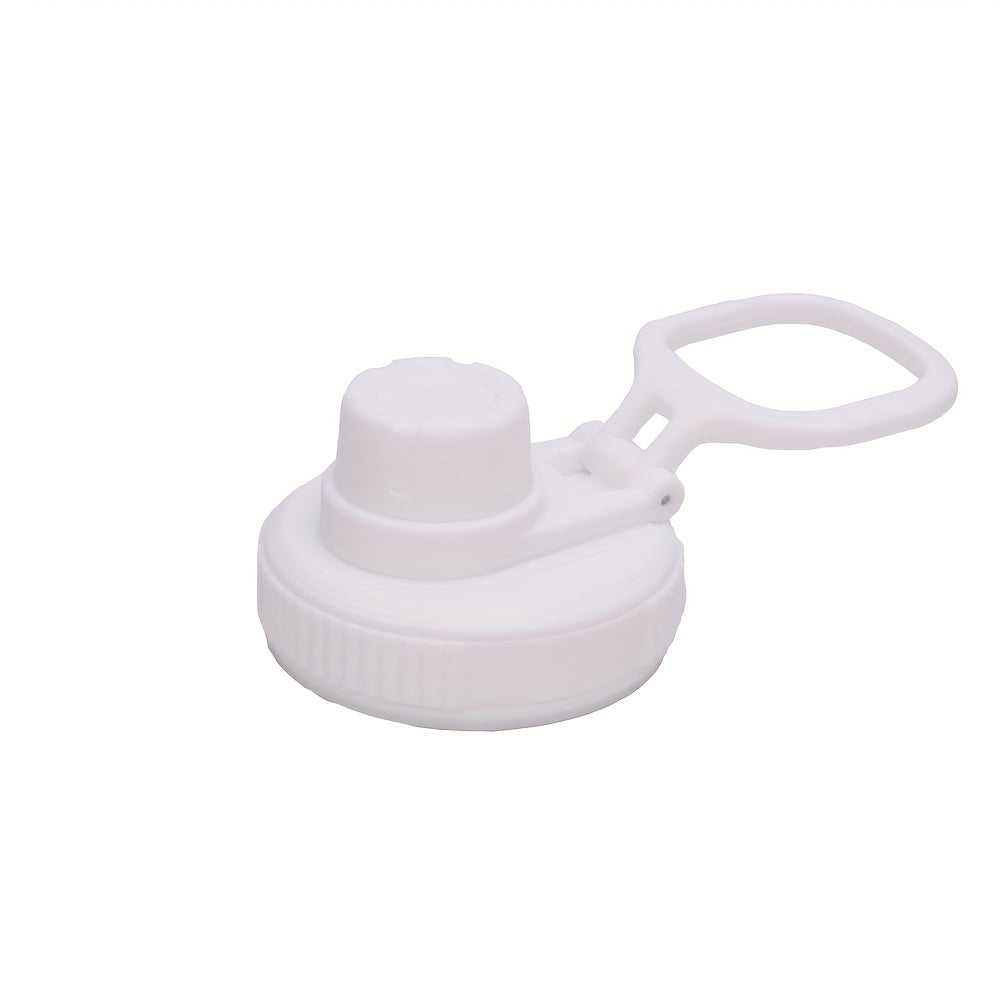 Solid Cup Lid With Handle Fits 12oz-64oz Wide Mouth Bottles