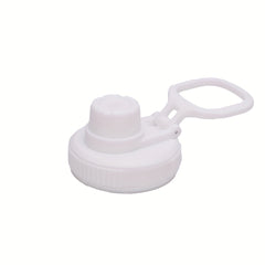 Solid Cup Lid With Handle Fits 12oz-64oz Wide Mouth Bottles