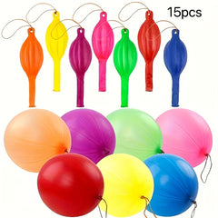 25 Pcs Clap Balloons Elastic Balloons Rubber Play Balloons Wedding Supplies