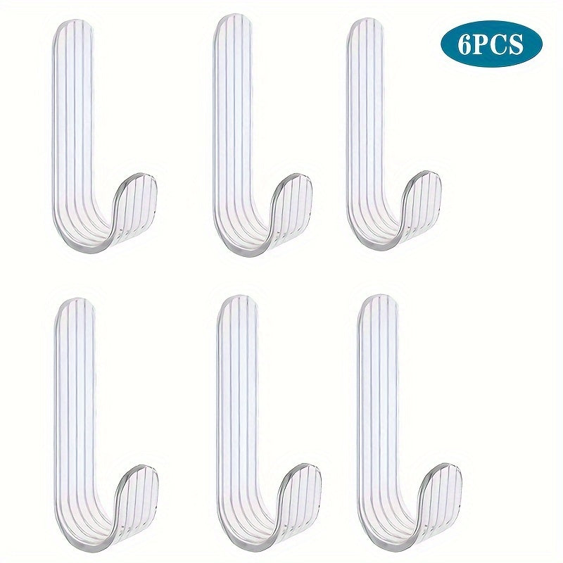 Self Adhesive Wall Hooks for Towels and Clothes - Pack of 9