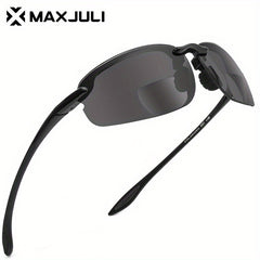 MAXJULI Bifocal Sunglasses TR90 Frame Comfortable UV Protection