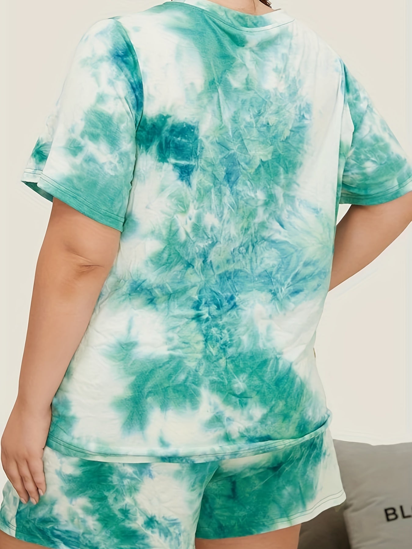 Tie Dye Tee & Shorts Set