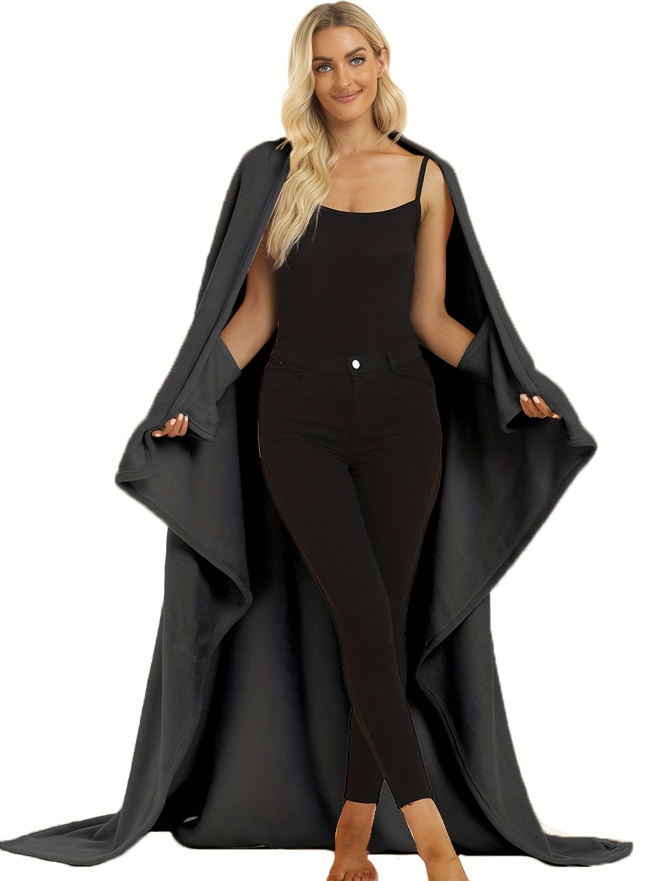 Soft Flannel Night Robe Women's Sleepwear