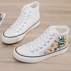 Plush Lined Thermal Canvas Sneakers