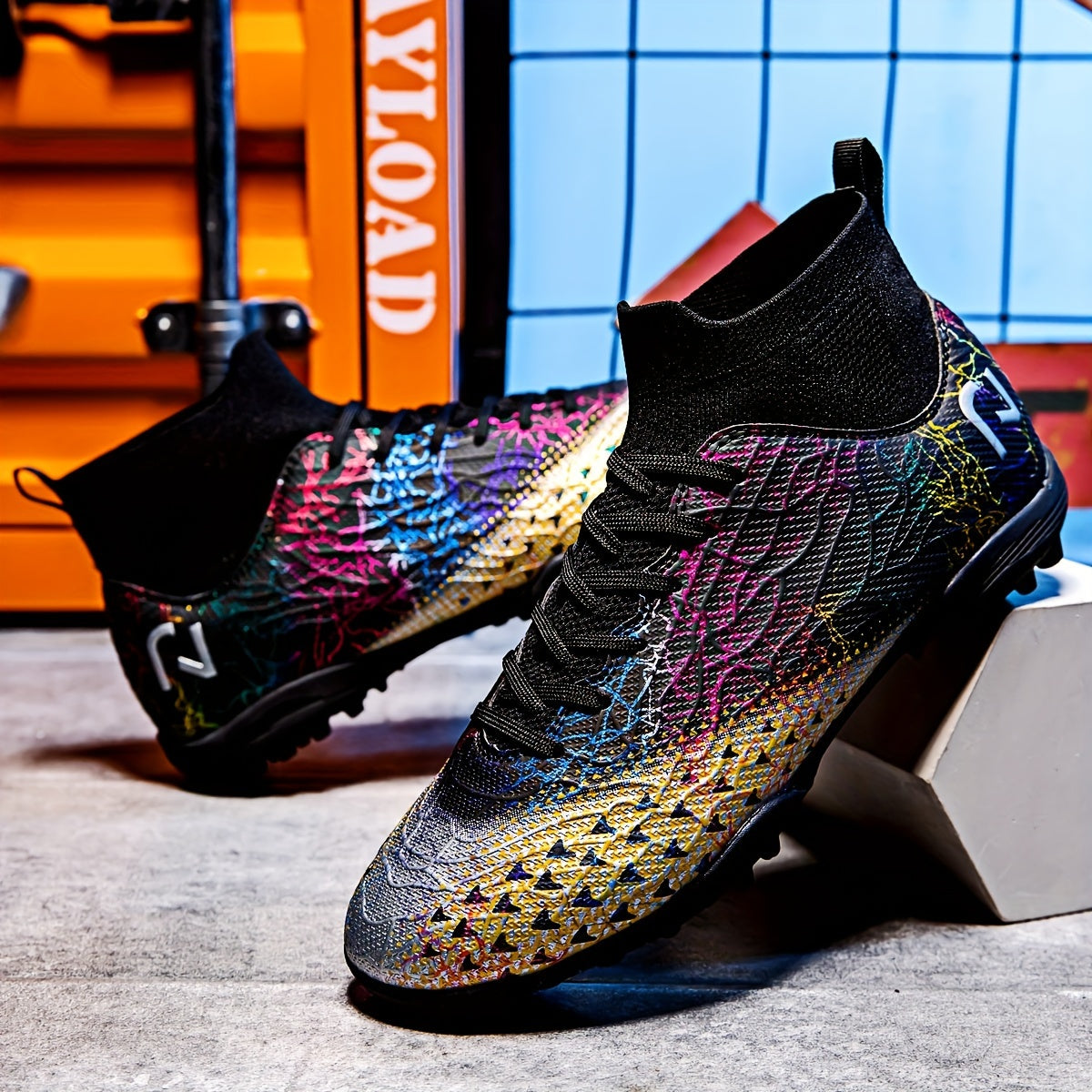 Pro Soccer Shoes Firm Ground Breathable Football Shoe