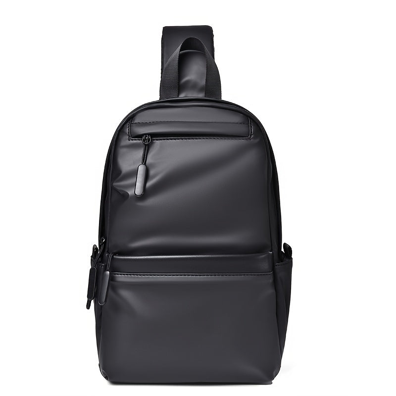 Men's Casual Skin Chest Bag Anti-splash Water Messenger Bag