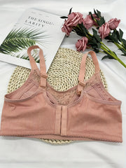 Wireless Lace Bra Full Coverage Comfortable Breathable Women's Lingerie