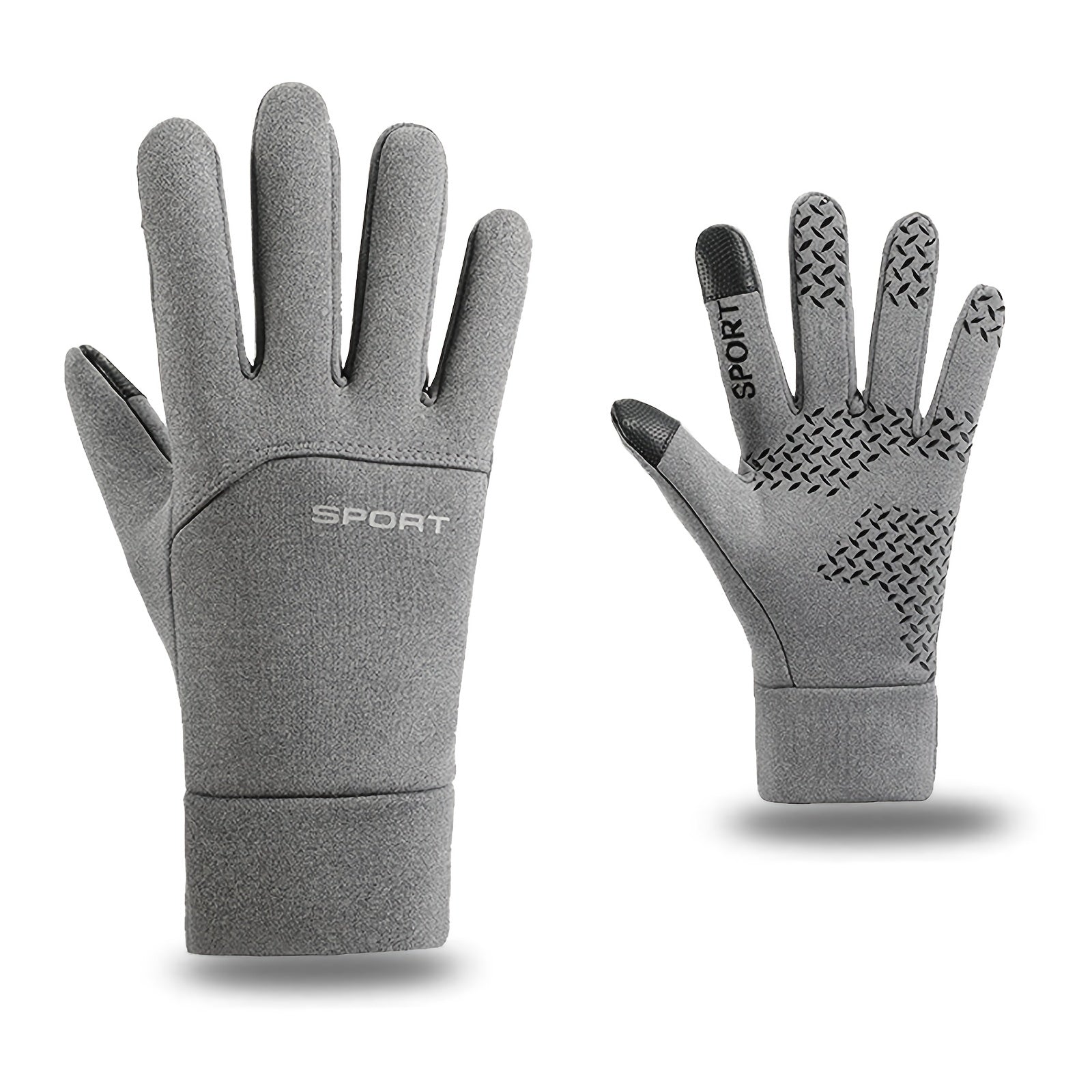 Non Slip Waterproof Fleece Thermal Driving Gloves