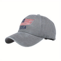 American Flag Trucker Hat Sun Protective Sports Cap