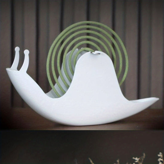 Snail Mosquito Coil Holder Iron Tray Fireproof Ash Burner Home Decor