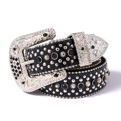 Rhinestone Belt for Western Cowboy Cowgirl